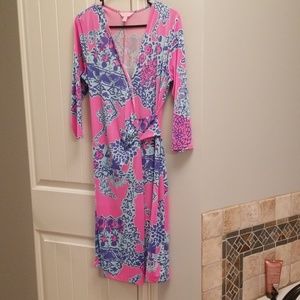Lilly Pulitzer wrap dress